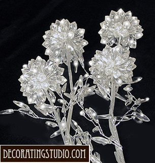 crystal flower stems